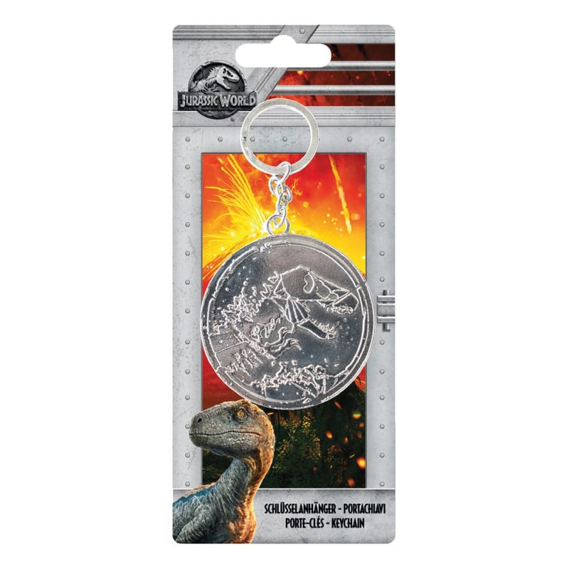 Jurassic World porte-clés métal T-Rex | 8052780420426