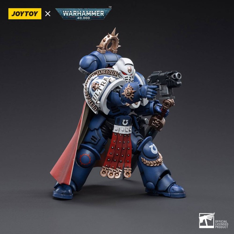 Warhammer 40k Action Figure 1/18 Ultramarines Primaris Captain 12 cm | 6973130373297