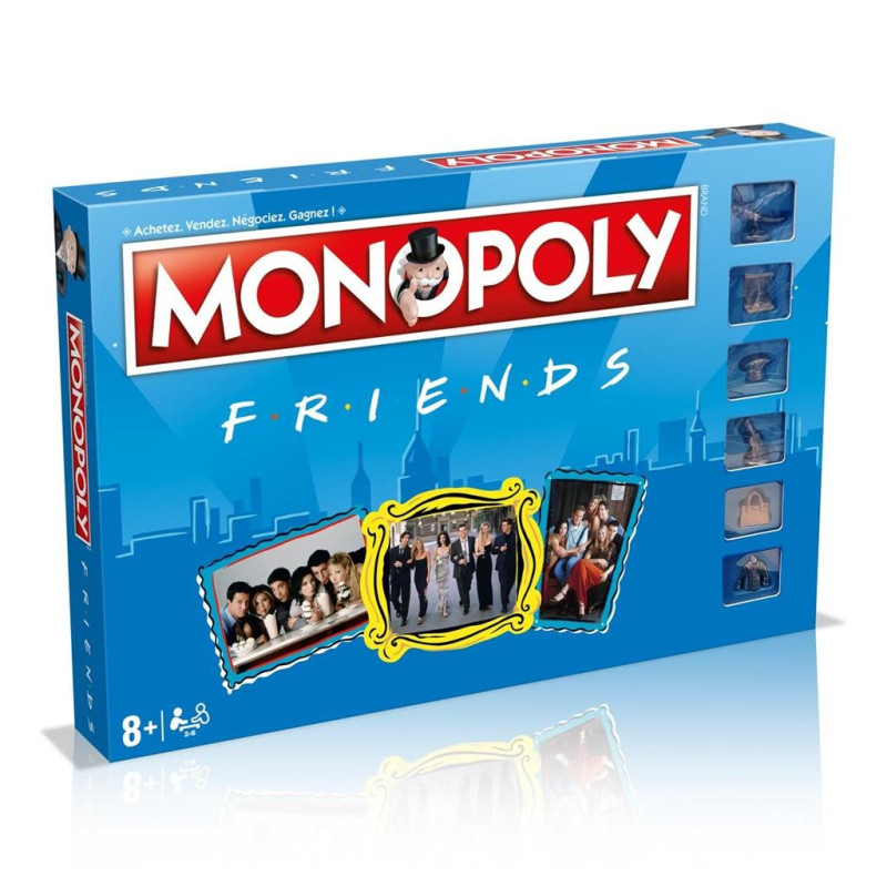 jeu : Monopoly Friends éditeur : Winning Moves version française