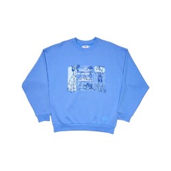 Disney by Loungefly Sweatshirt Unisex Dogs & Cats Oversized Crewneck Size S