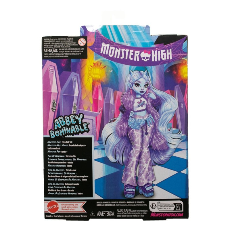 Monster High poupée Abbey Bominable | 0194735139446