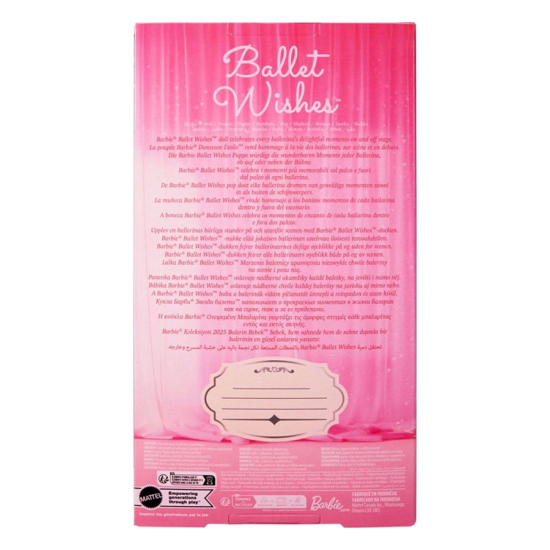 Barbie Signature Doll Ballet Wishes | 0194735260973