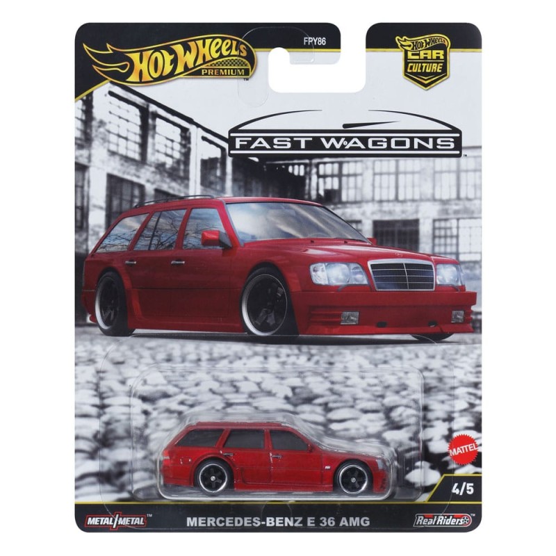 Hot Wheels Premium Car Culture Diecast Vehicle 1/64 Mercedes-Benz E 36 AMG | 0194735262397