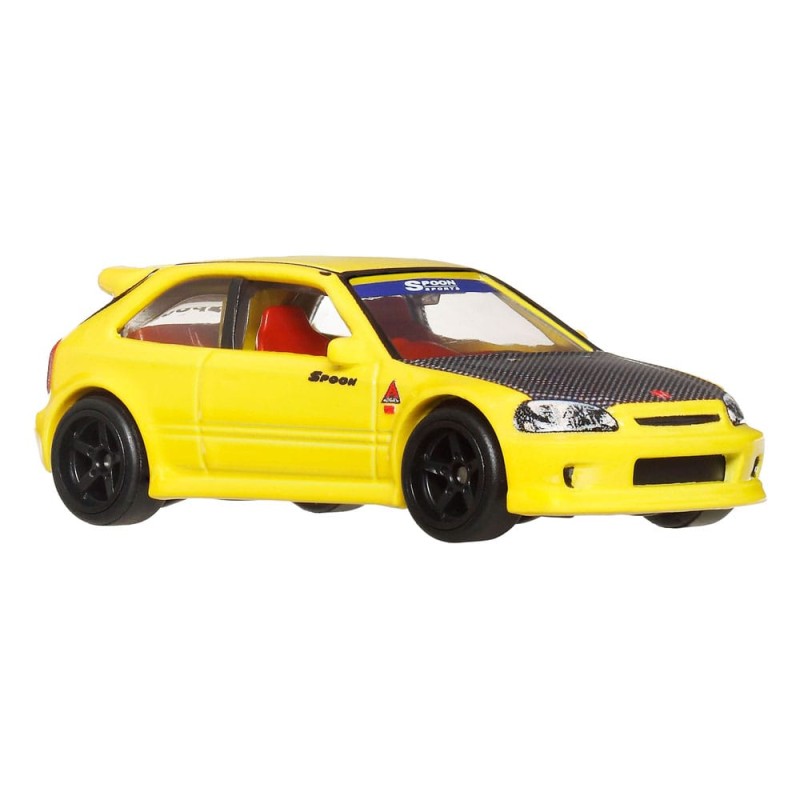 Hot Wheels Premium Car Culture Diecast Vehicle 2-Pack 1/64 '99 Honda Civic Type R (EK9) & Honda Civic Type R | 0194735262571