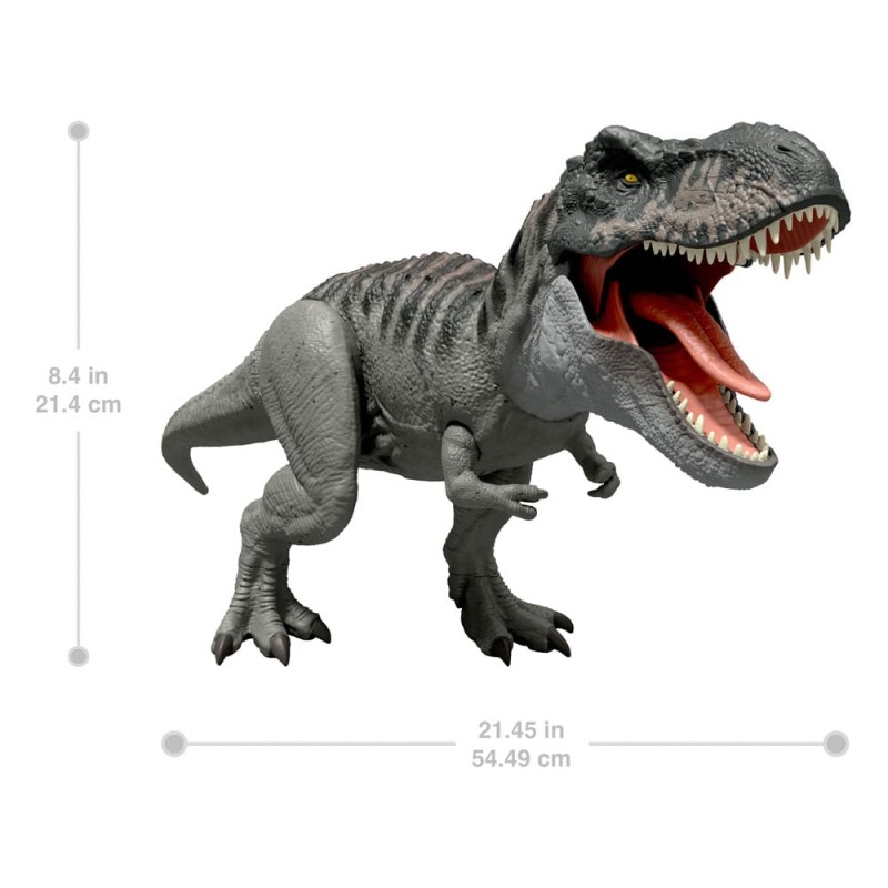 Jurassic World Rebirth Action Figure with Sound Power Devour Tyrannosaurus Rex 21 cm | 0194735270644