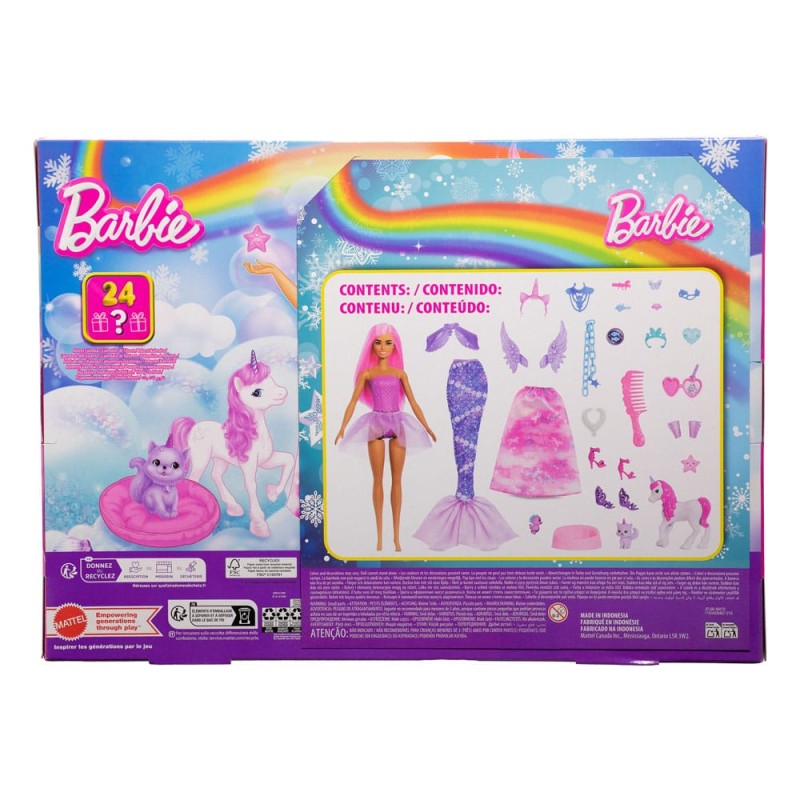 Barbie Advent Calendar with Doll Fantasy | 0194735300402