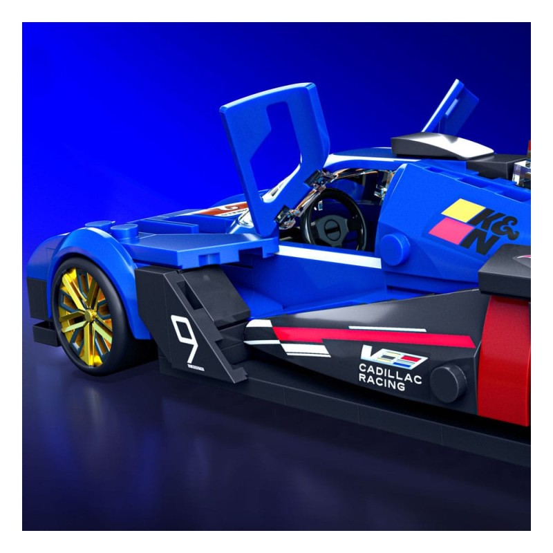 Mattel Brick Shop Hot Wheels Speed Series Building Set 1/32 Cadillac Project GTP Hypercar | 0194735331574