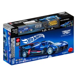 Mattel Brick Shop Hot Wheels Speed Series Building Set 1/32 Cadillac Project GTP Hypercar | 0194735331574