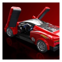 Mattel Brick Shop Hot Wheels Speed Series Building Set 1/32 Maserati MC20 | 0194735331543