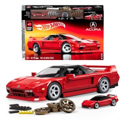 Mattel Brick Shop jeu de constructionHot Wheels Elite Series 1/16 '90 Acura NSX | 0194735304806