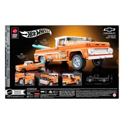 Mattel Brick Shop Hot Wheels Elite Series Building Set 1/16 Custom '62 Chevy Pickup | 0194735304820