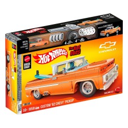 Mattel Brick Shop Hot Wheels Elite Series Building Set 1/16 Custom '62 Chevy Pickup | 0194735304820