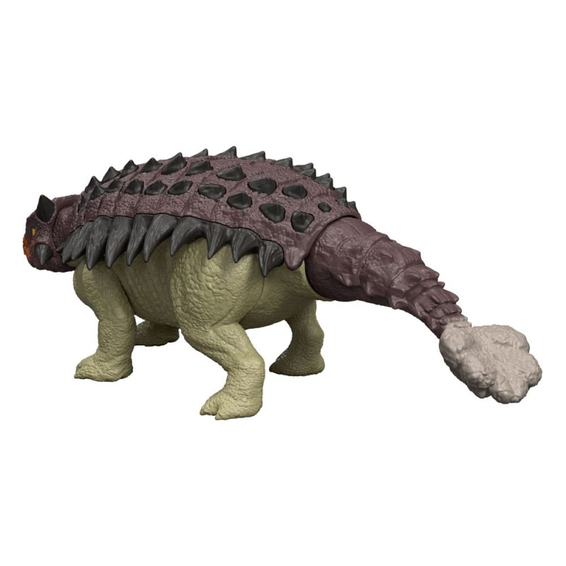 Jurassic World Rebirth Action Figure with Sound Wild Roar Ankylosaurus 7 cm | 0194735309870