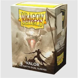 Dragon Shield Matte Mouwen - Valor (100 Mouwen) | 5706569150594