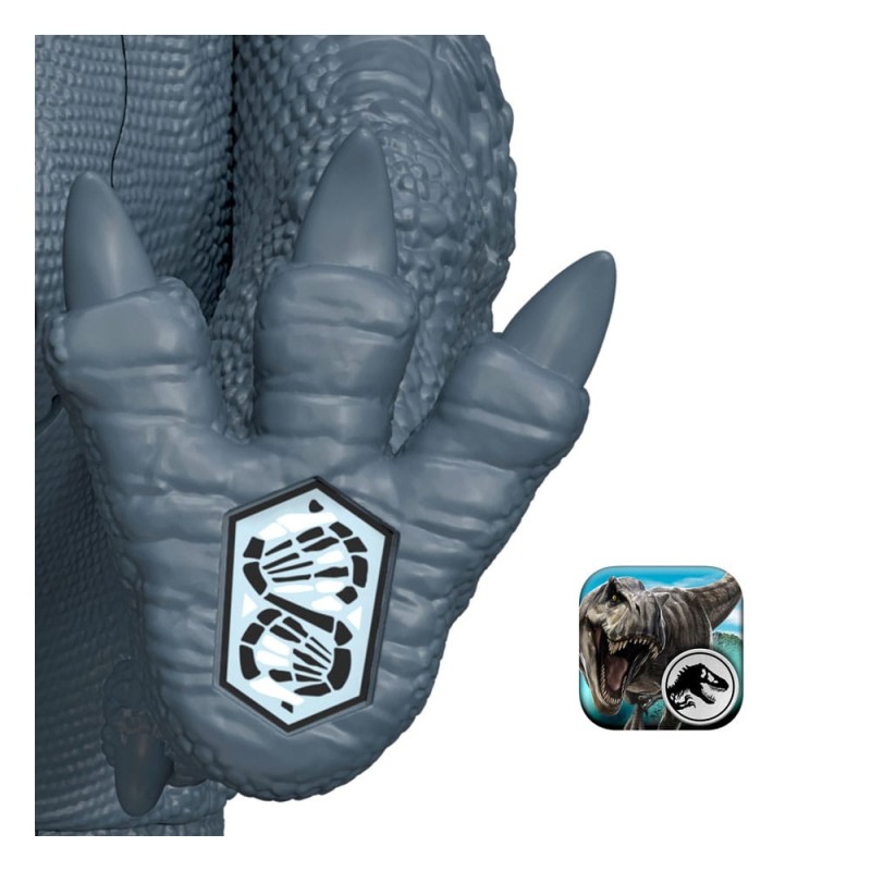 Jurassic World Rebirth Action Figure with Sound Wild Roar Abelisaurus 12 cm | 0194735310043