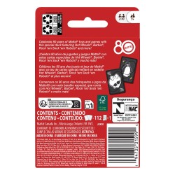 Mattel 80th Anniversary UNO Card Game Ruby Red | 0194735315994