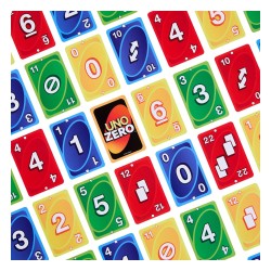 UNO Zero Card Game  | 0194735331857