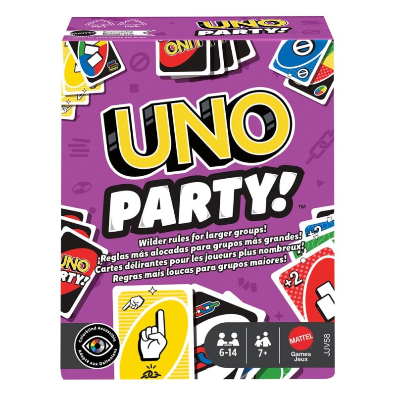 UNO Party! Card Game  | 0194735342402