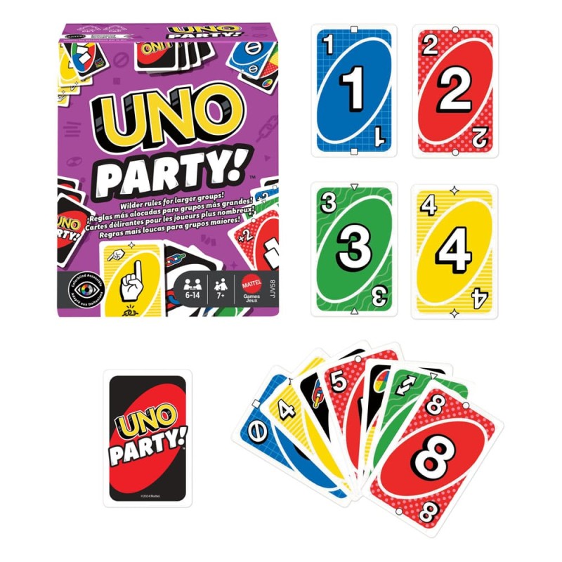 UNO Party! Card Game  | 0194735342402