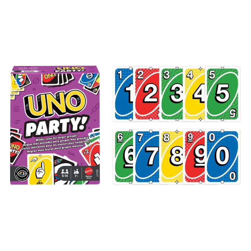 UNO Party! Card Game  | 0194735342402