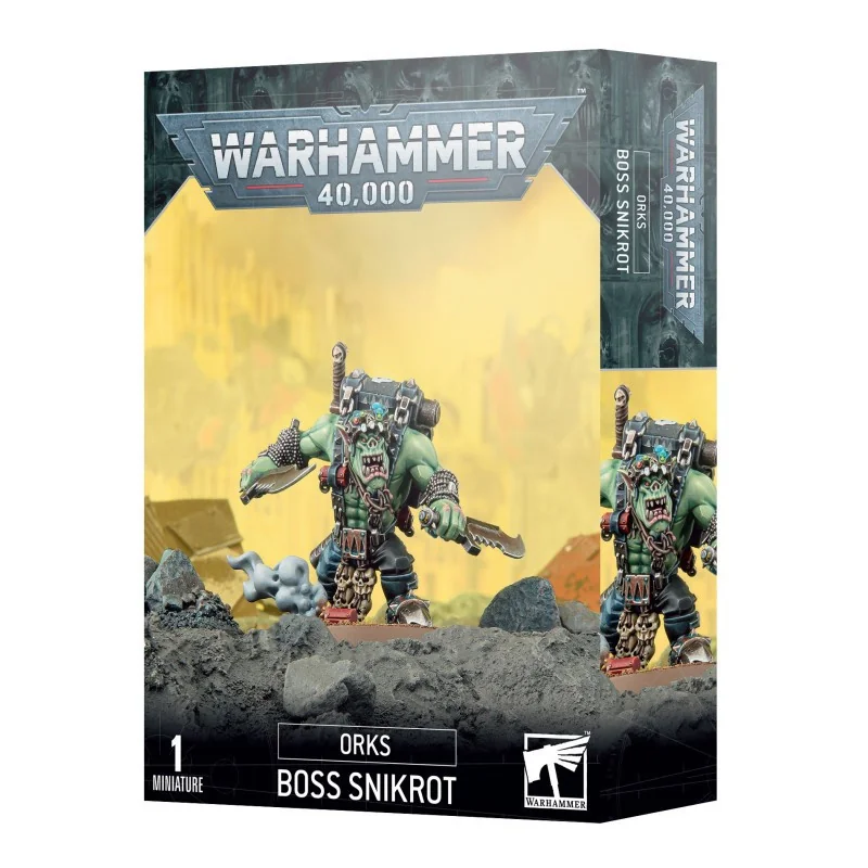 Game: Warhammer 40,000 - Orks: Boss Snikrot

Publisher: Games Workshop
