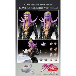 JoJo's Bizarre Adventure Part 5 Super Action Action Figure Chozokado Leone Abbacchio Black Ver. 16 cm | 4570188463981