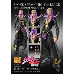 JoJo's Bizarre Adventure Part 5 Super Action Action Figure Chozokado Leone Abbacchio Black Ver. 16 cm | 4570188463981