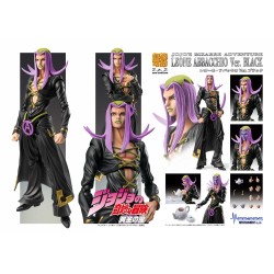 JoJo's Bizarre Adventure Part 5 Super Action Action Figure Chozokado Leone Abbacchio Black Ver. 16 cm | 4570188463981