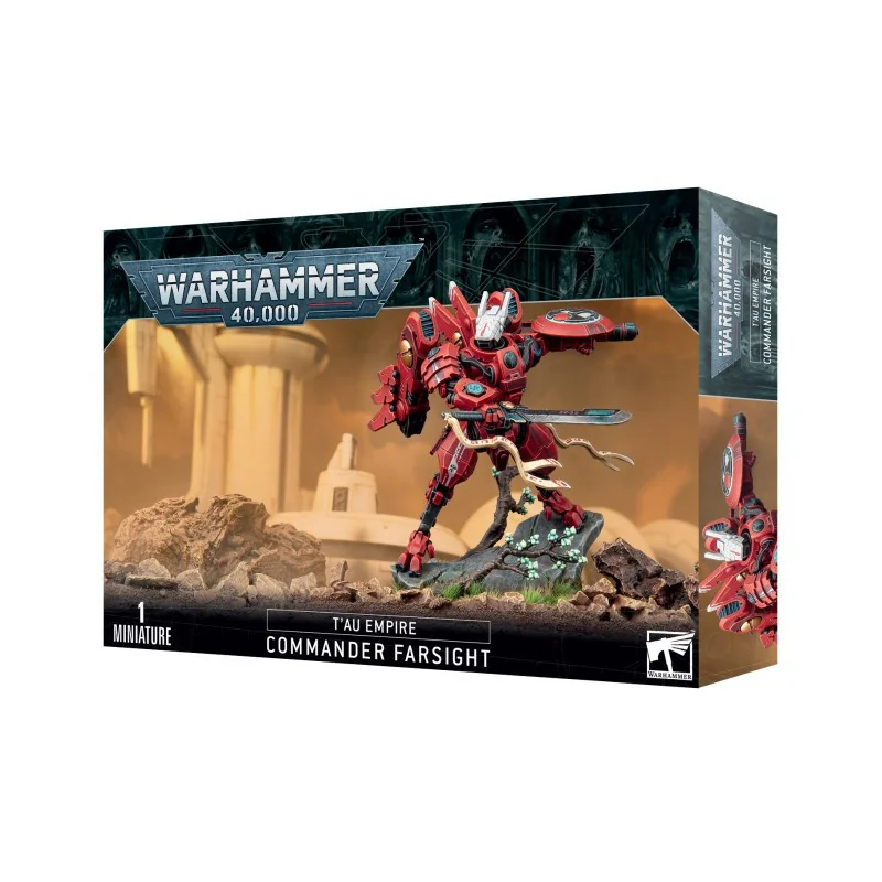 Jeu : Warhammer 40,000 - Empire Tau : Commander Farsight

éditeur : Games Workshop