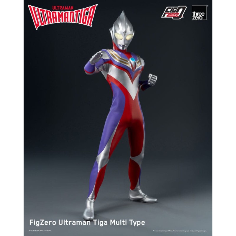 Ultraman Tiga FigZero Action Figure 1/6 Ultraman Tiga Multi Type 32 cm | 4895250817746