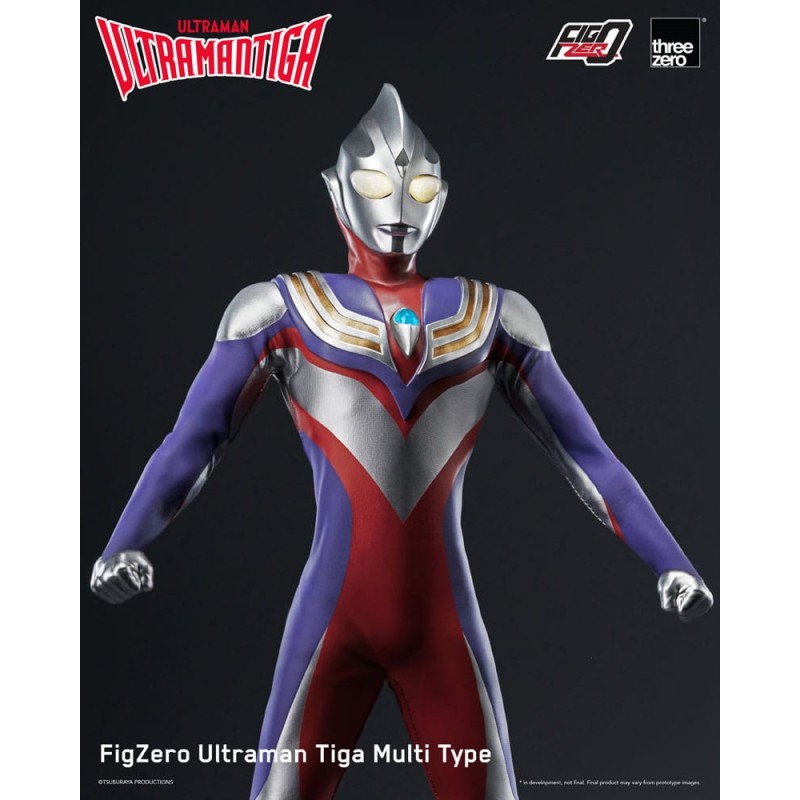 Ultraman Tiga FigZero Action Figure 1/6 Ultraman Tiga Multi Type 32 cm | 4895250817746