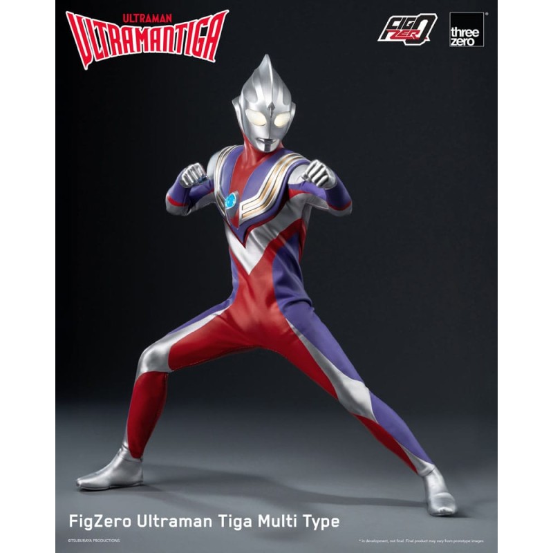 Ultraman Tiga FigZero Action Figure 1/6 Ultraman Tiga Multi Type 32 cm | 4895250817746