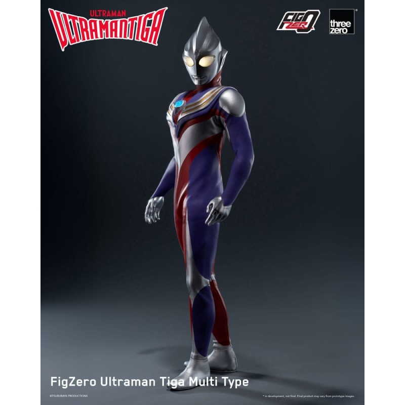 Ultraman Tiga FigZero Action Figure 1/6 Ultraman Tiga Multi Type 32 cm | 4895250817746