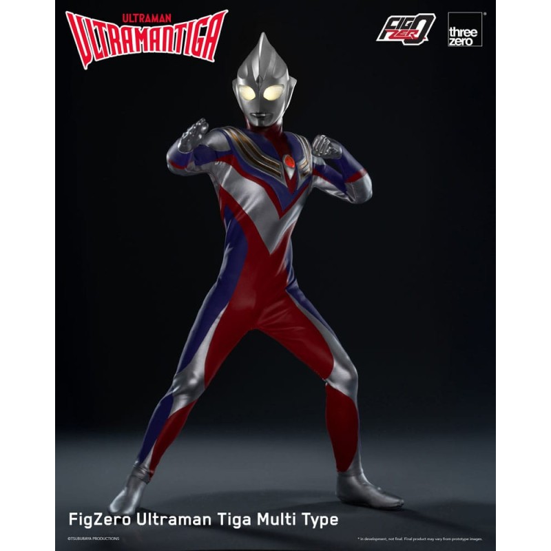 Ultraman Tiga FigZero Action Figure 1/6 Ultraman Tiga Multi Type 32 cm | 4895250817746