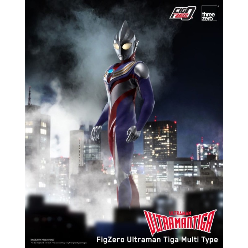 Ultraman Tiga FigZero Action Figure 1/6 Ultraman Tiga Multi Type 32 cm | 4895250817746