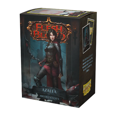 Dragon Shield Flesh & Blood License Standard Art Sleeves - Azalea (100 Sleeves)