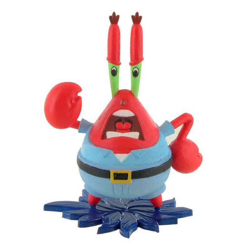 Bob l'éponge Mini Figurine Mr. Krabs 7 cm | 8412906990965