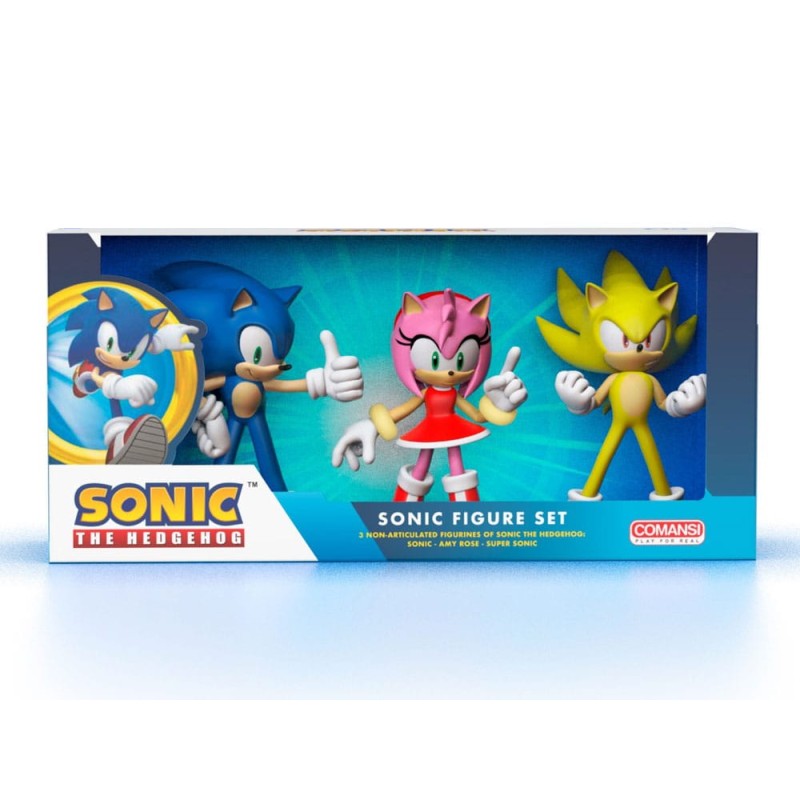Sonic the Hedgehog Set de mini Figurines en boîte cadeau Sonic (3) | 8412906903033