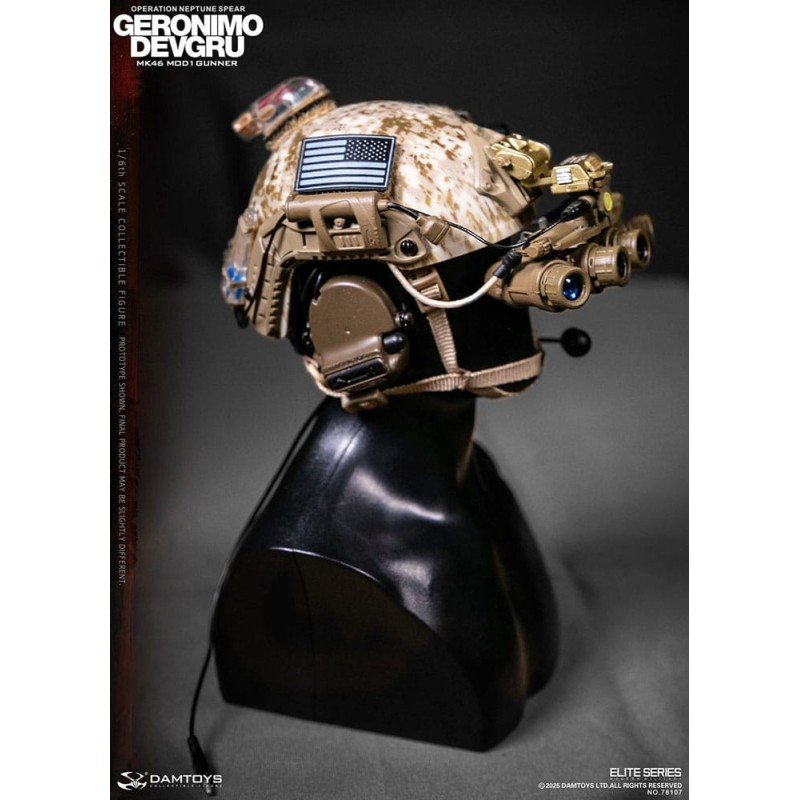 Modern Military Action Figure 1/6 Geronimo Devgru - MK46 MOD1 Gunner (Operation Neptune Spear) 30 cm | 6976204930662