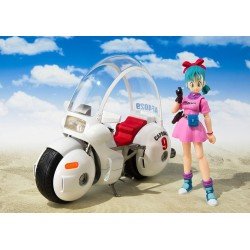 Dragon Ball S.H. Figuarts Vehicle with Figure Bulma's Motorcycle Hoipoi Capsule No. 9 17 cm | 4573102664983