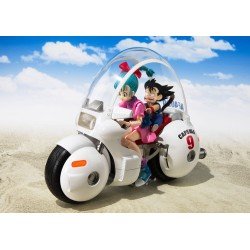 Dragon Ball S.H. Figuarts Vehicle with Figure Bulma's Motorcycle Hoipoi Capsule No. 9 17 cm | 4573102664983