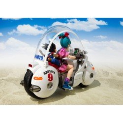Dragon Ball S.H. Figuarts Vehicle with Figure Bulma's Motorcycle Hoipoi Capsule No. 9 17 cm | 4573102664983