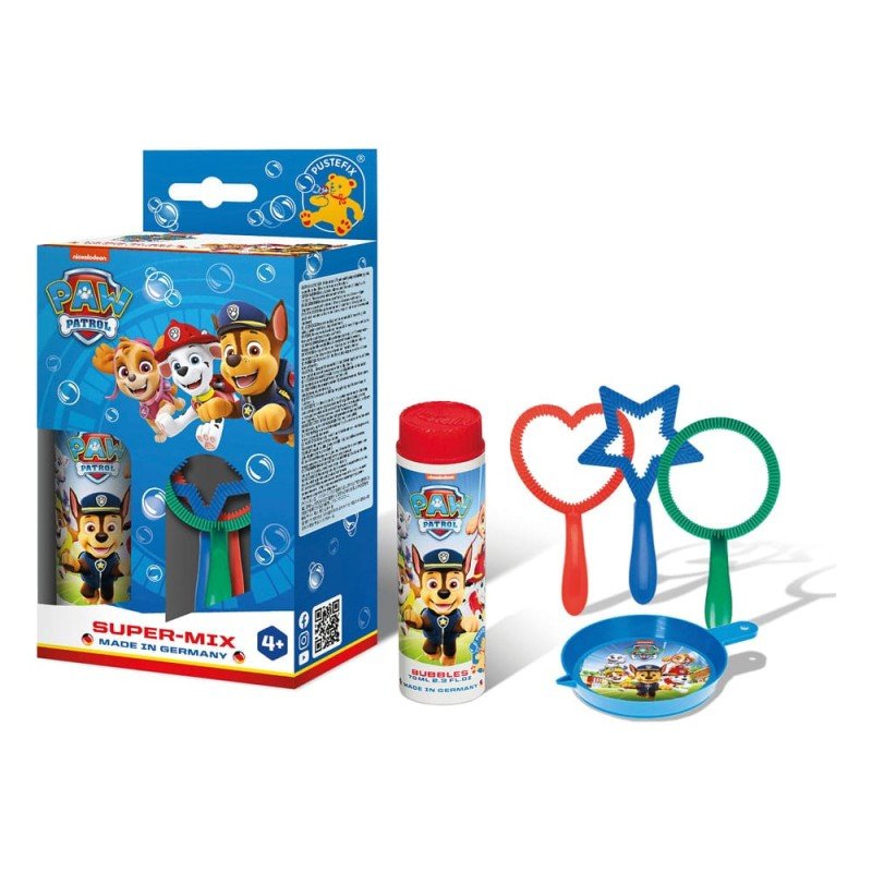 PAW Patrol : La Pat' Patrouille Pustefix bulles de savon Super-Mix Assortiment (15) | 4001648154557
