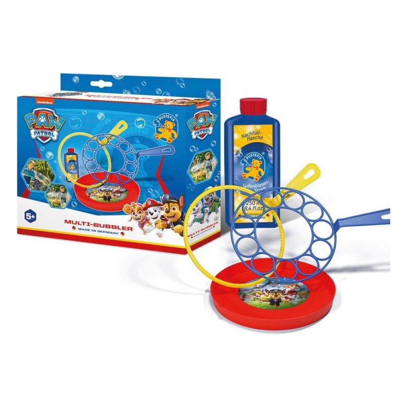 PAW Patrol : La Pat' Patrouille Pustefix bulles de savon Multi-Bubbler Assortiment (5) | 4001648155806