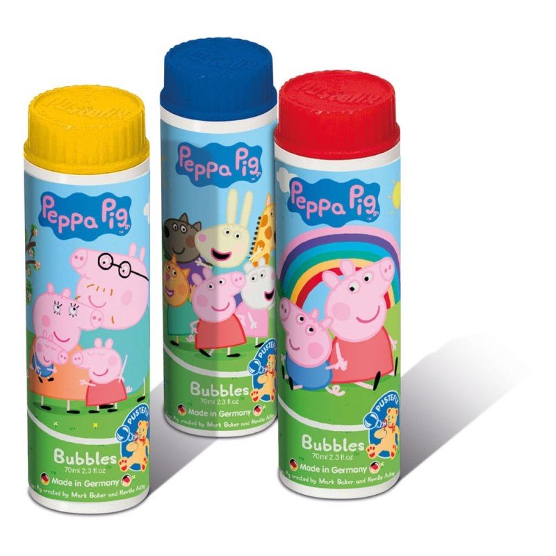 Peppa Pig Pustefix bulles de savon Classique Assortiment (25) | 4001648163108