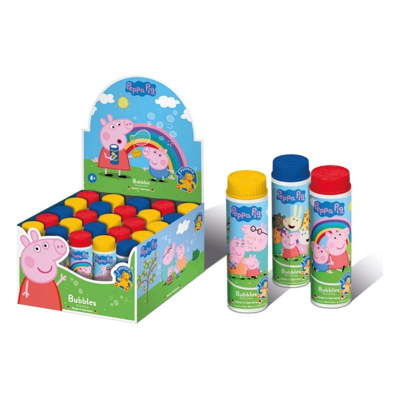 Peppa Pig Pustefix bulles de savon Classique Assortiment (25) | 4001648163108