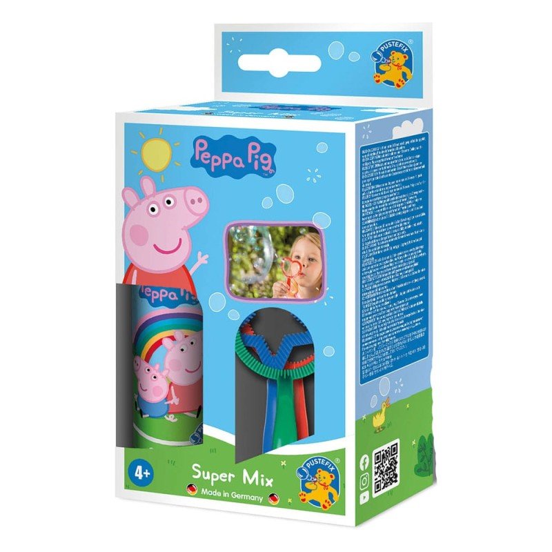Peppa Pig Pustefix bulles de savon Super-Mix Assortiment (15) | 4001648164556