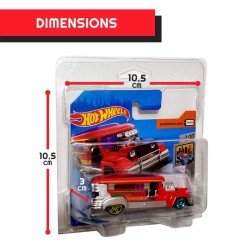 Hot Wheels European Series PET Blisters 50-Pack for Short Card | 3701492100045