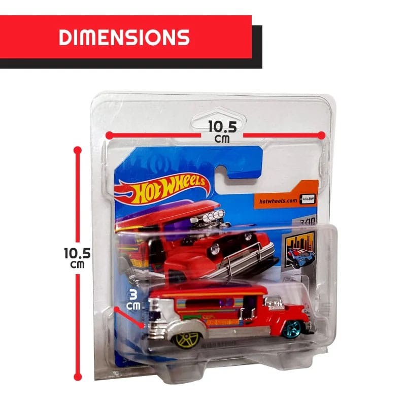 Hot Wheels pack 50 blisters en PET pour European Series Short Card | 3701492100045