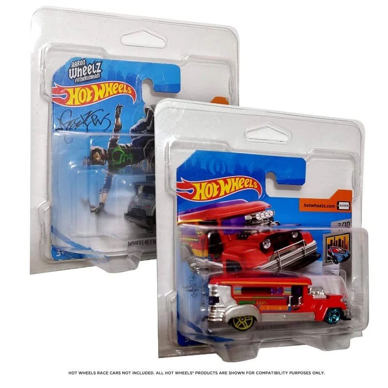 Hot Wheels European Series PET Blisters 50-Pack for Short Card | 3701492100045